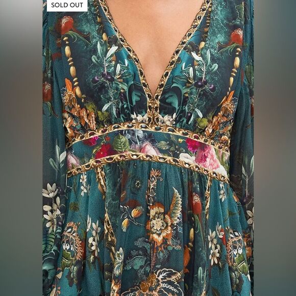 1 NWT 800.00 CAMILLA Short Dress With Blouson Sleeve
Verdis World XS - Picture 7 of 7